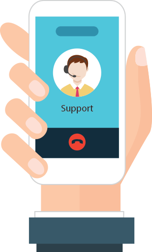 Get help when you need it. Talk to a real person.